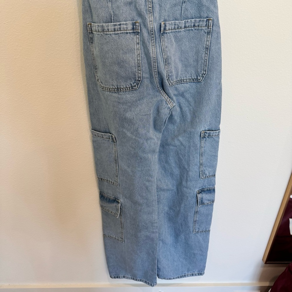 ASOS Strapless Denim Jumpsuit - Picture 10 of 12